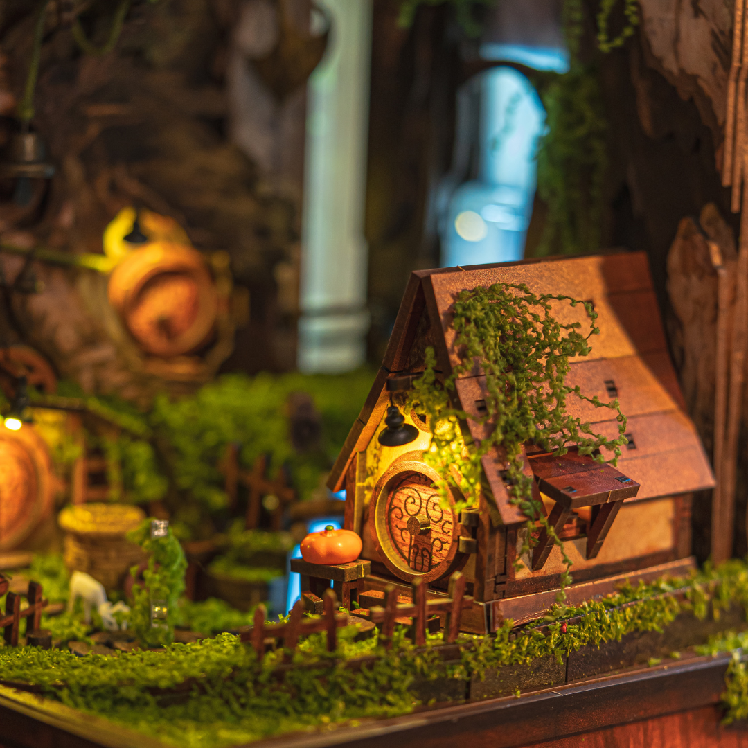 Whispering Hollow DIY Miniature House Music Box Kit | Limited Edition