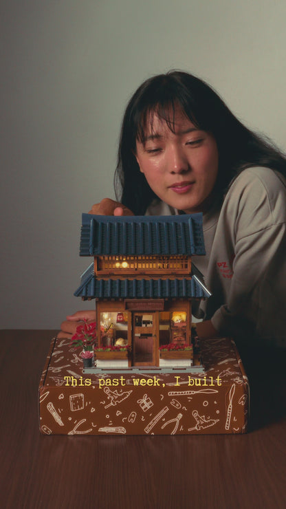Ikseon-dong Hanok Bakery Miniature House Kit