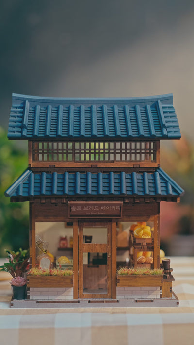 DIY Korean miniature bakery craft kit for adults and hobbyists