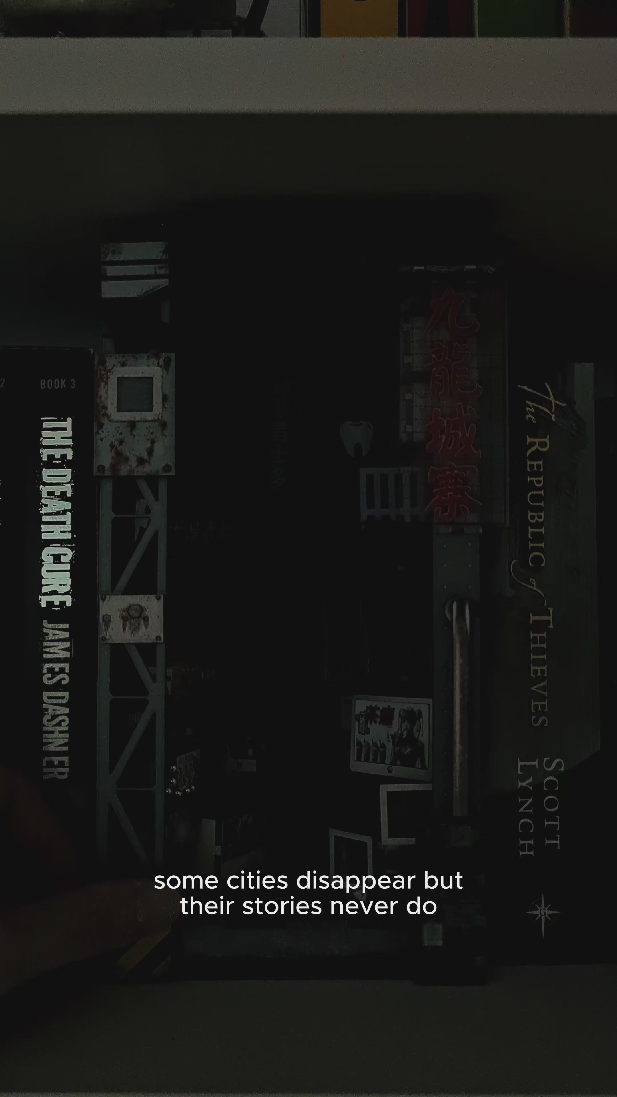 Kowloon Walled City 2049 Book Nook Kit