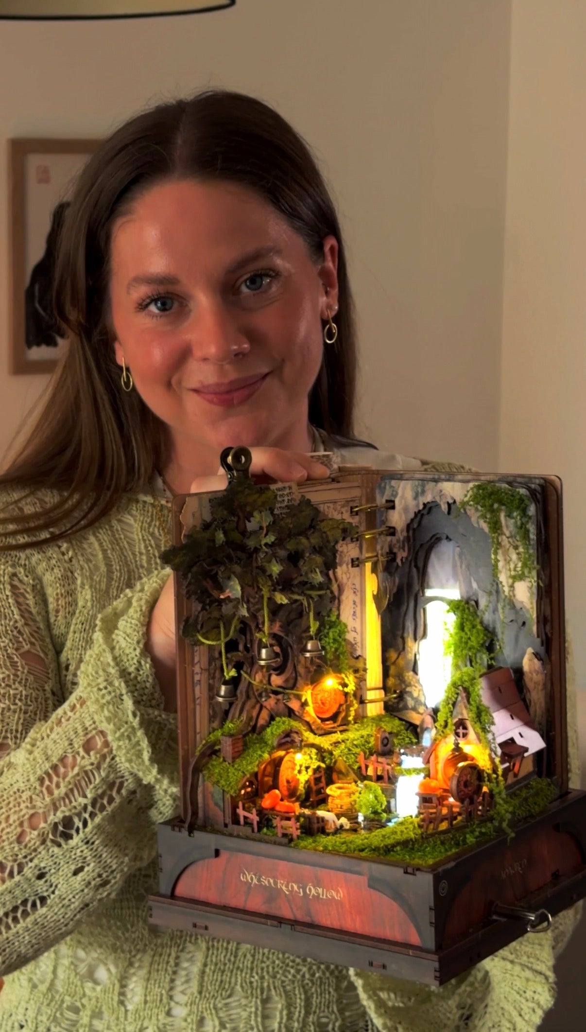Load video: Whispering Hollow DIY Miniature House Music Box Kit | Limited Edition