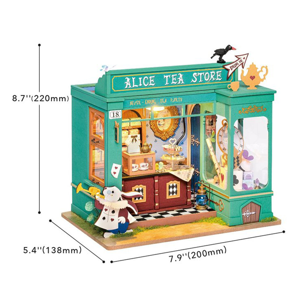 ByAnavrin - Le magasin de thé d'Alice | Anavrine | Kit de bricolage miniature
