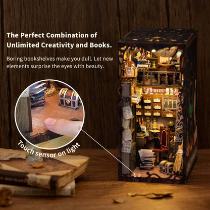 ByAnavrin - Magic Pharmacist Book Nook | Anavrin (New) |  DIY Book Nook Shelf Insert