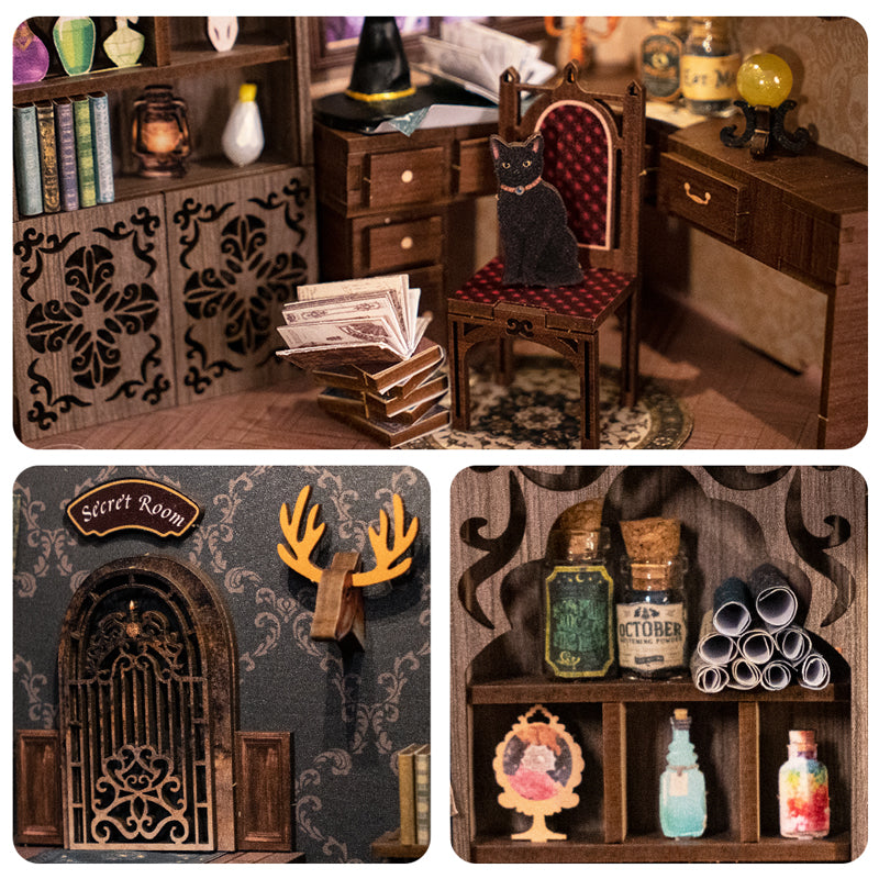 Magic Pharmacist Book Nook | Anavrin (Dust Cover Included)